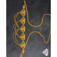 VM Imitation Royal Antique Gold Plated Necklace Set