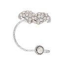 Hania Jewels Fun Mustache Motif Adjustable Ring