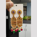 Wearhouse Fashion Designer 2 Tone Danglers Pearl Elegance For The Modern Muse