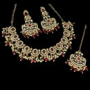 NAFJ Gold Plated Austrian Stone Necklace Set