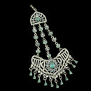 NAFJ Silver Plated Austrian Stone Pasa