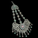 NAFJ Silver Plated Austrian Stone Pasa
