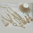 NAFJ Gold Plated Austrian Stone Bridal Set