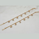 NAFJ Copper Gold Plated Pearl Kan Chain