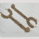 NAFJ Gold Plated Crystal Stone Hand Harness