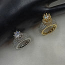 NAFJ Stylish American Diamond Ring Fashion-Forward Accessory