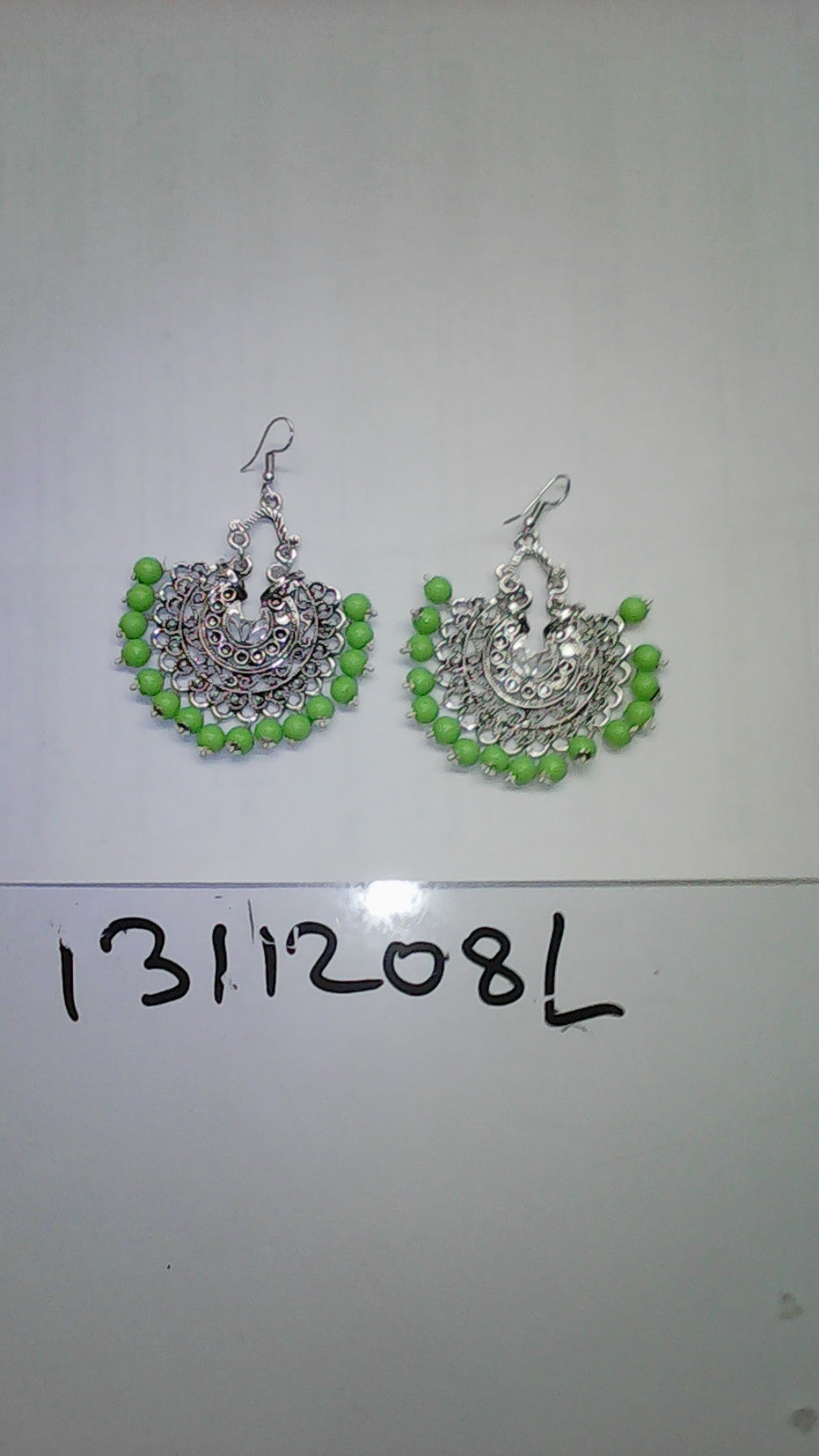 Hania Jewels Traditional Chandbali Earrings with Beads