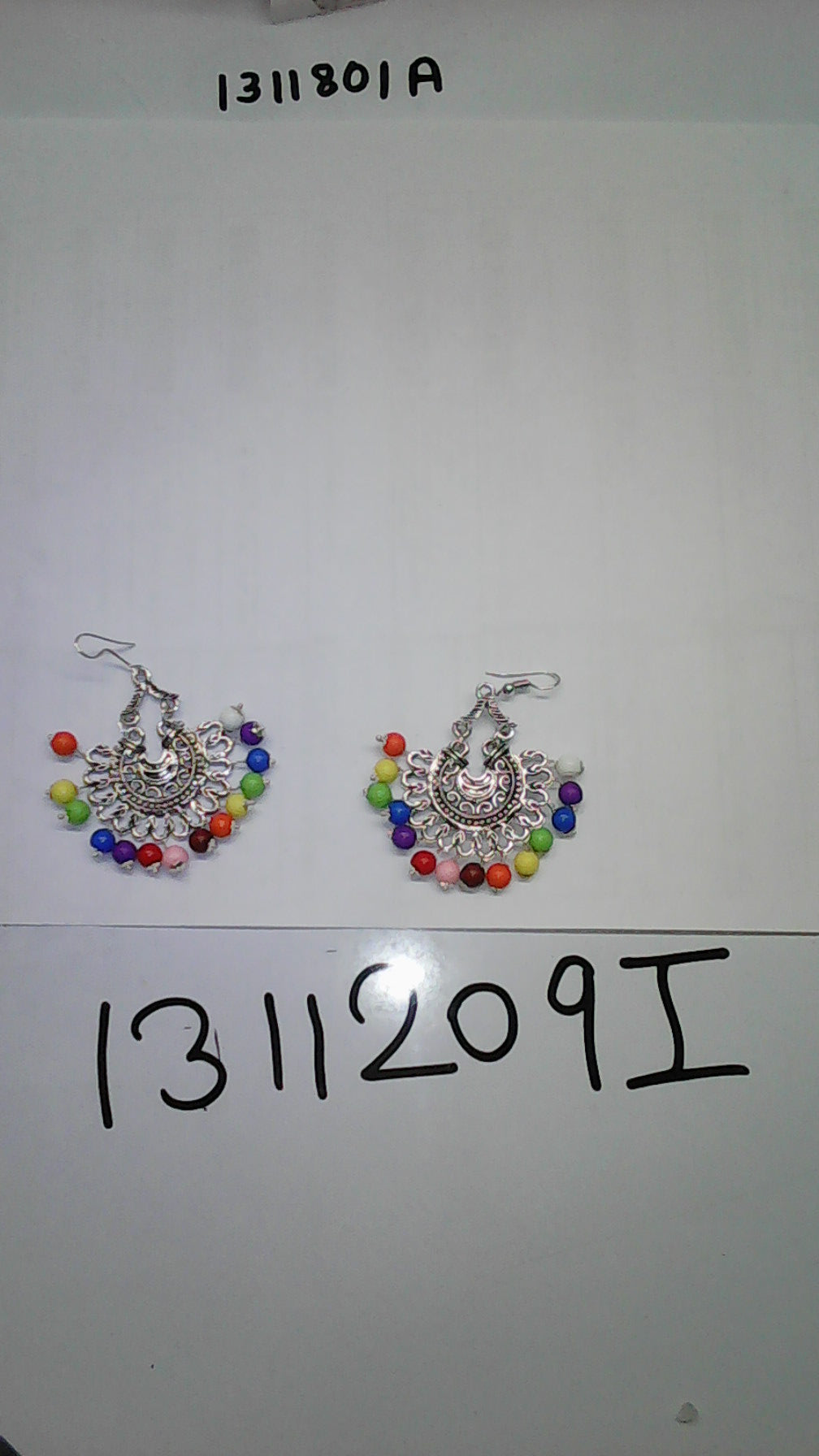 Hania Jewels Traditional Chandbali Earrings with Beads