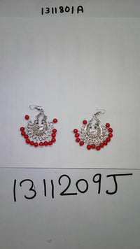 Hania Jewels Traditional Chandbali Earrings with Beads