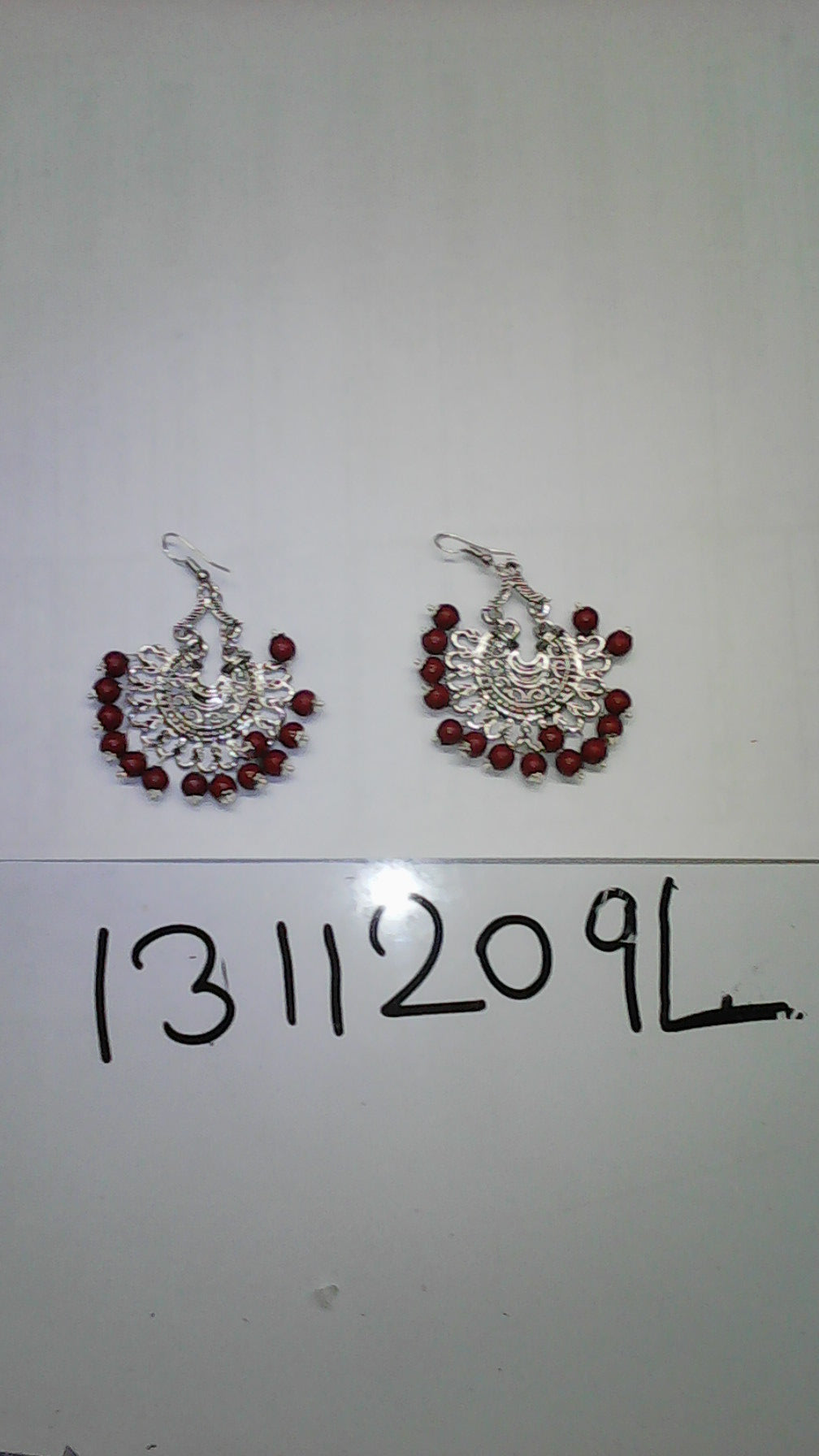 Hania Jewels Traditional Chandbali Earrings with Beads