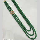 NAFJ Graceful Glam Gold Plated Crystals & Beads Long Necklace