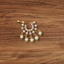 NAFJ Gold Plated Austrian Stone Nose Ring