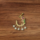 NAFJ Gold Plated Austrian Stone Nose Ring