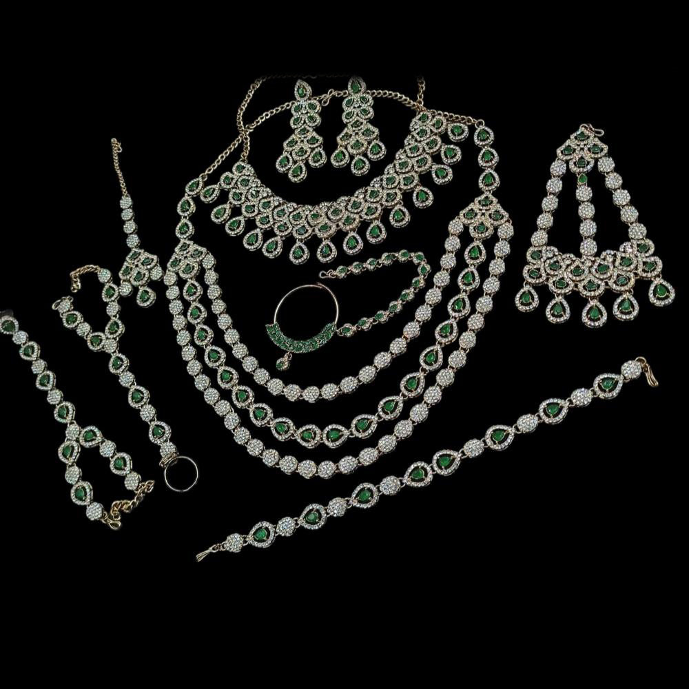 NAFJ Austrian Stone Bridal Set