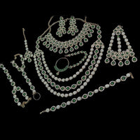 NAFJ Austrian Stone Bridal Set