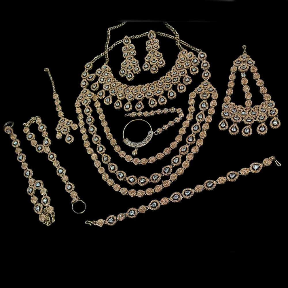 NAFJ Austrian Stone Bridal Set