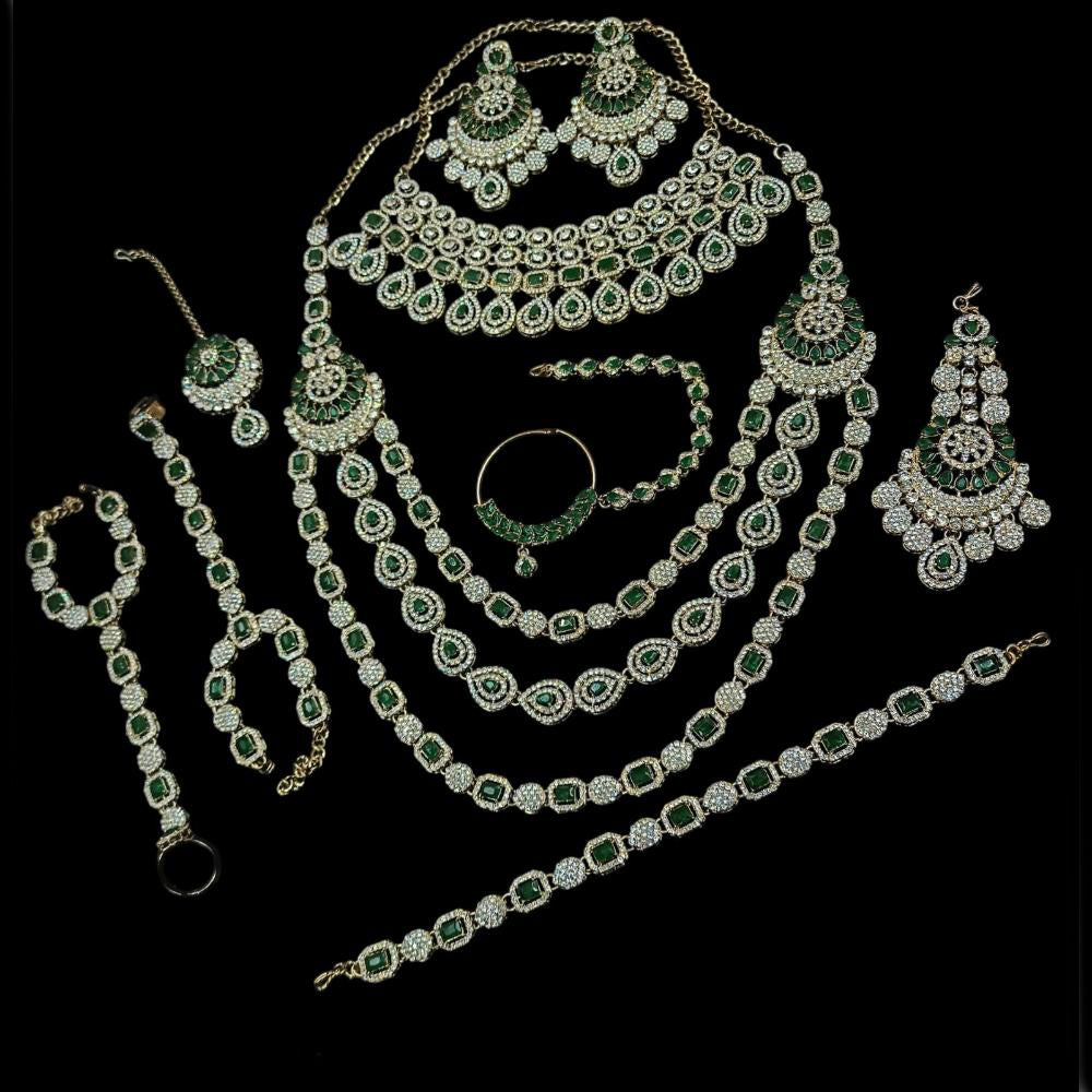 NAFJ Austrian Stone Bridal Set