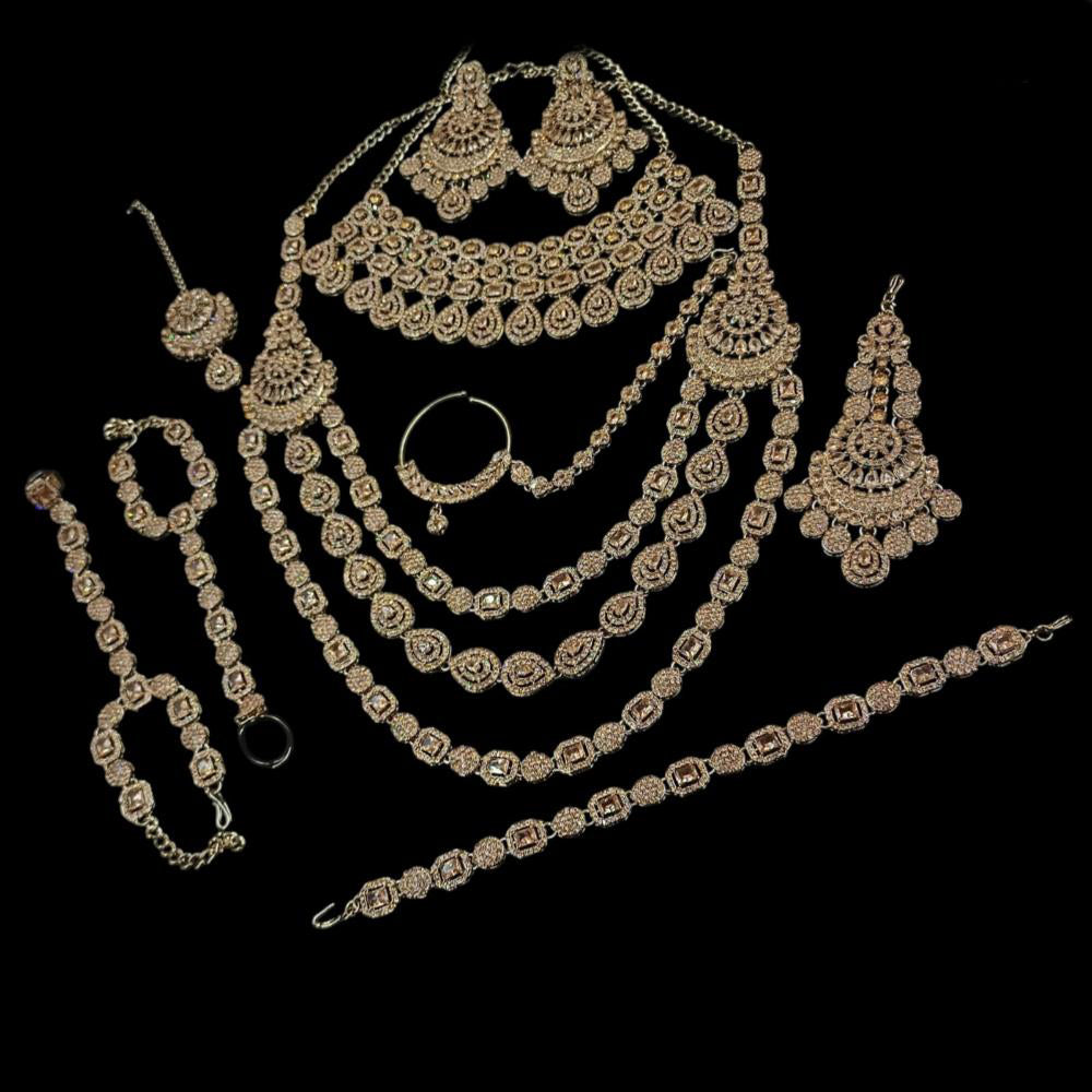 NAFJ Austrian Stone Bridal Set