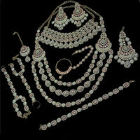 NAFJ Austrian Stone Bridal Set