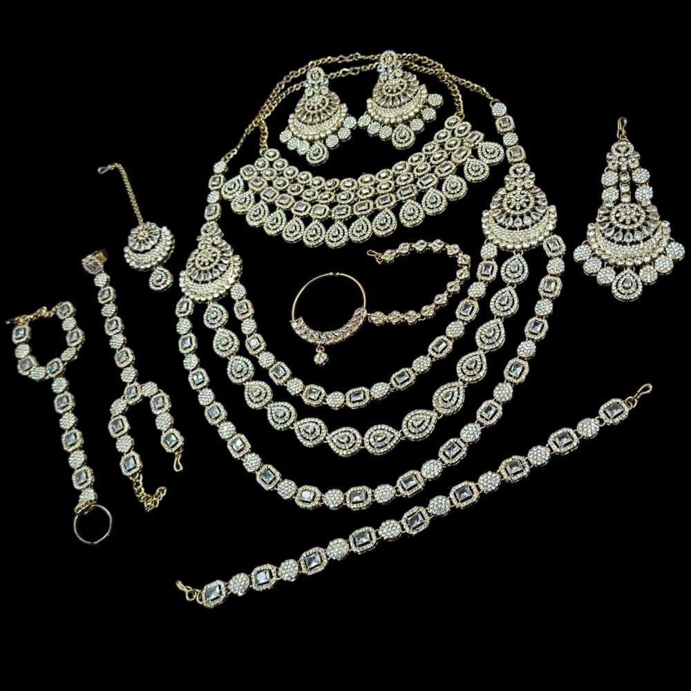 NAFJ Austrian Stone Bridal Set