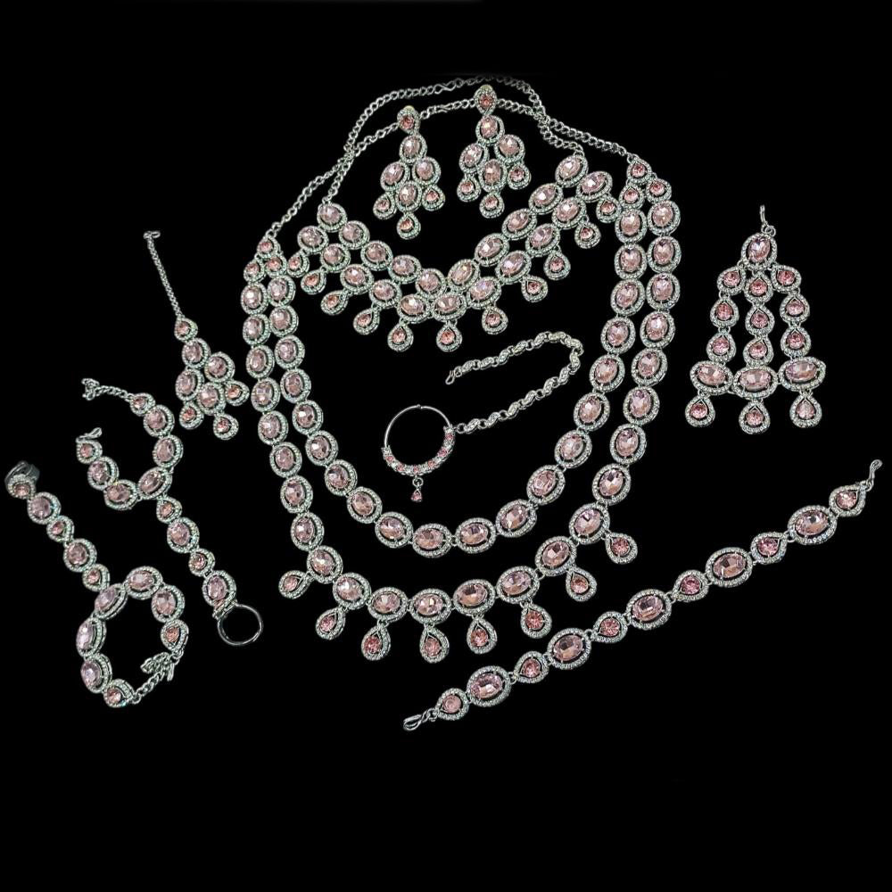 NAFJ Austrian Stone Bridal Set