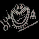 NAFJ Austrian Stone Bridal Set