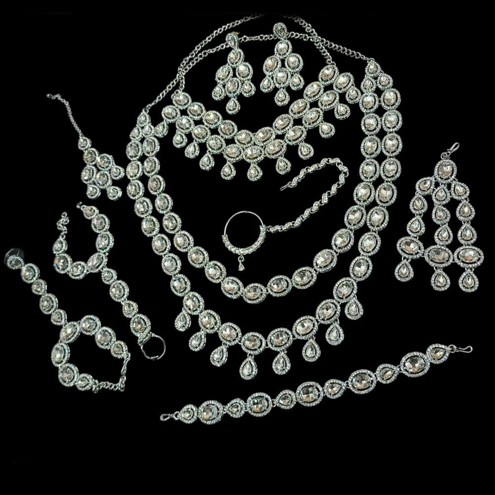 NAFJ Austrian Stone Bridal Set