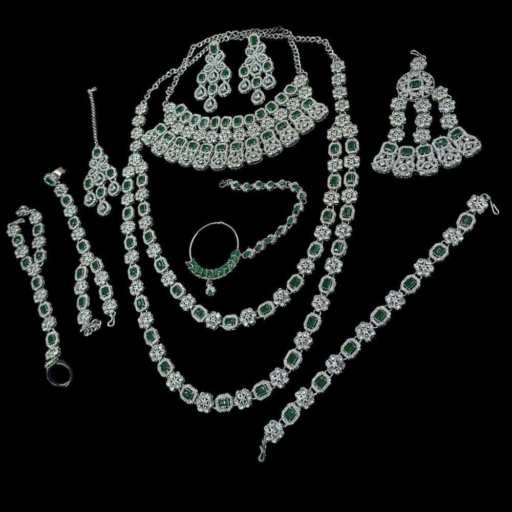 NAFJ Austrian Stone Bridal Set