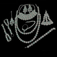 NAFJ Austrian Stone Bridal Set