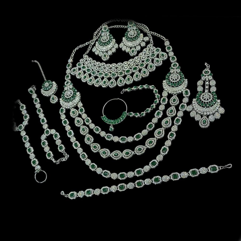 NAFJ Austrian Stone Bridal Set