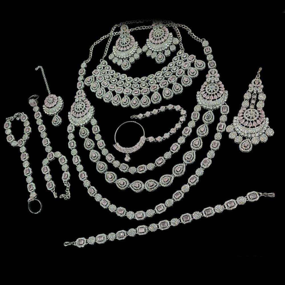NAFJ Austrian Stone Bridal Set