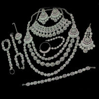 NAFJ Austrian Stone Bridal Set