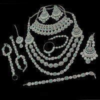 NAFJ Austrian Stone Bridal Set