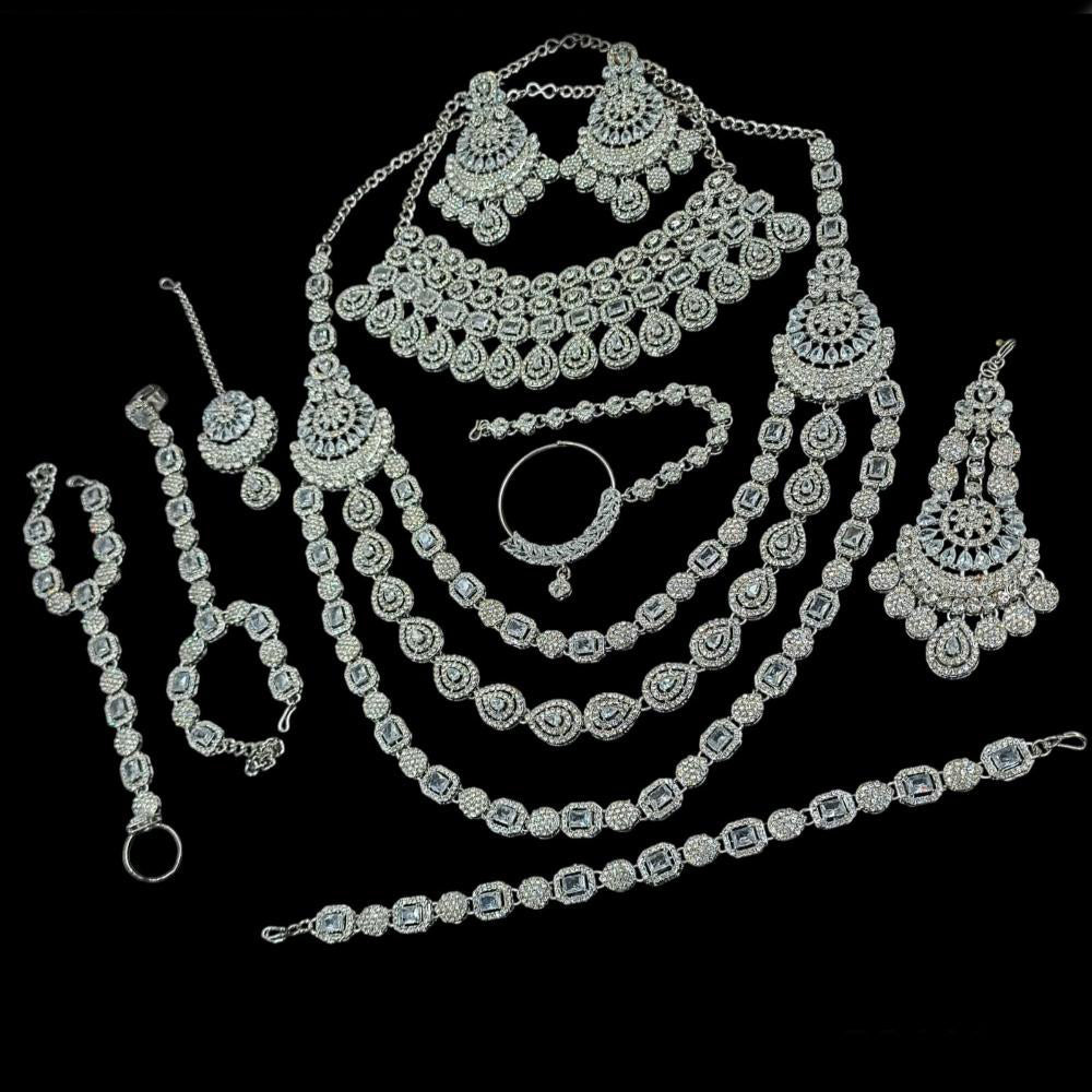 NAFJ Austrian Stone Bridal Set