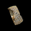 NAFJ Gold Plated American Daimonds Openable Bracelet