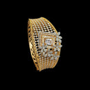 NAFJ Gold Plated American Daimonds Openable Bracelet