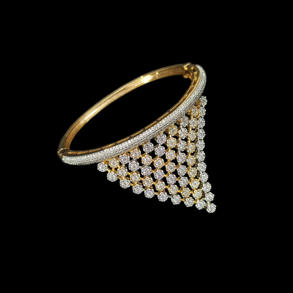 NAFJ Gold Plated American Daimonds  Bracelet