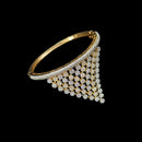 NAFJ Gold Plated American Daimonds  Bracelet