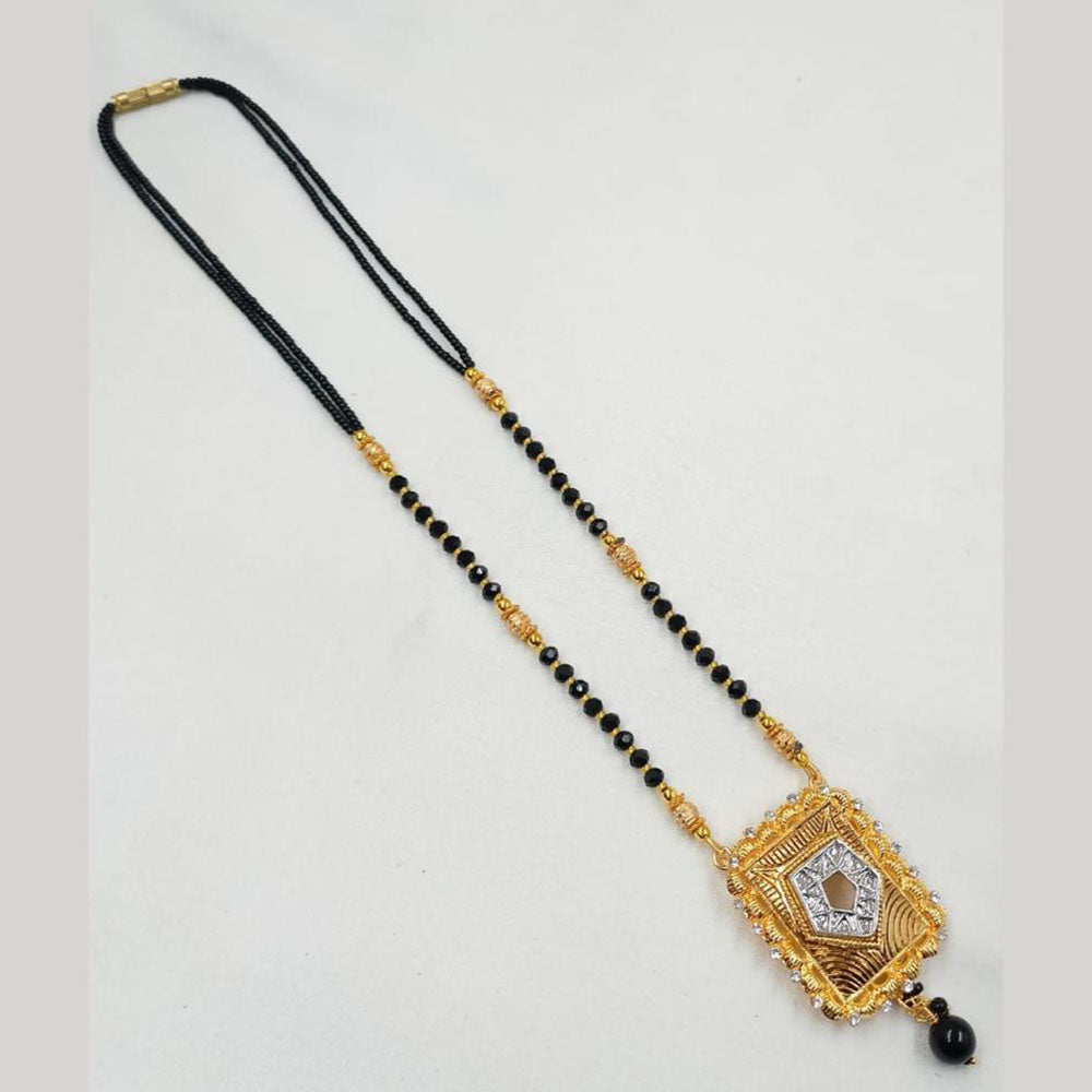 NAFJ Gold Plated  Austrain Stone Mangalsutra