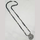 NAFJ Silver Plated Austrain Stone Mangalsutra