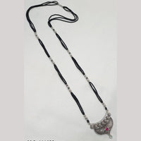 NAFJ Silver Plated Austrain Stone Mangalsutra