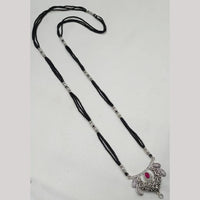 NAFJ Silver Plated Austrain Stone Mangalsutra