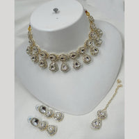 NAFJ Kundan Choker Necklace Set