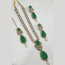 NAFJ Polki Kundan Long Necklace Set