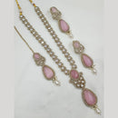 NAFJ Polki Kundan Long Necklace Set
