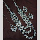 NAFJ Austrian Stone Long Necklace Set