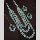 NAFJ Austrian Stone Long Necklace Set