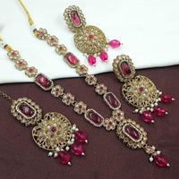 NAFJ Pota & Pearl Bead Necklace Set