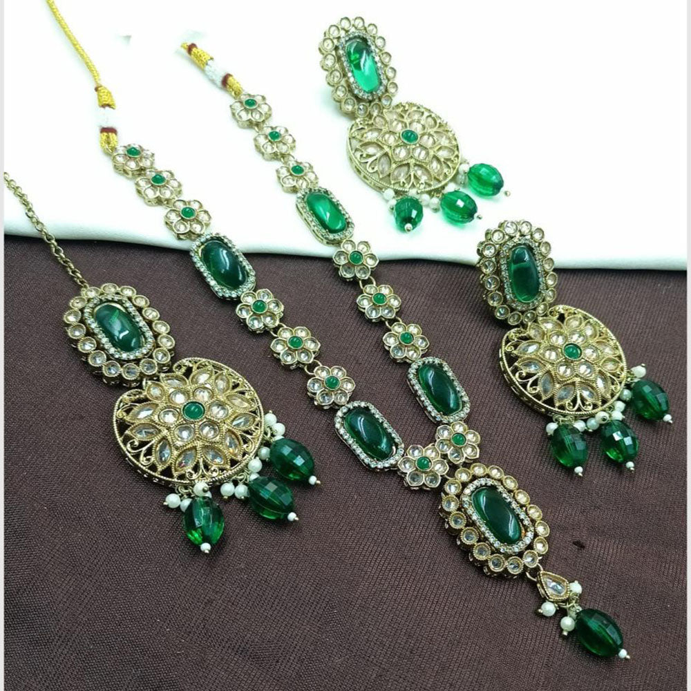 NAFJ Pota & Pearl Bead Necklace Set