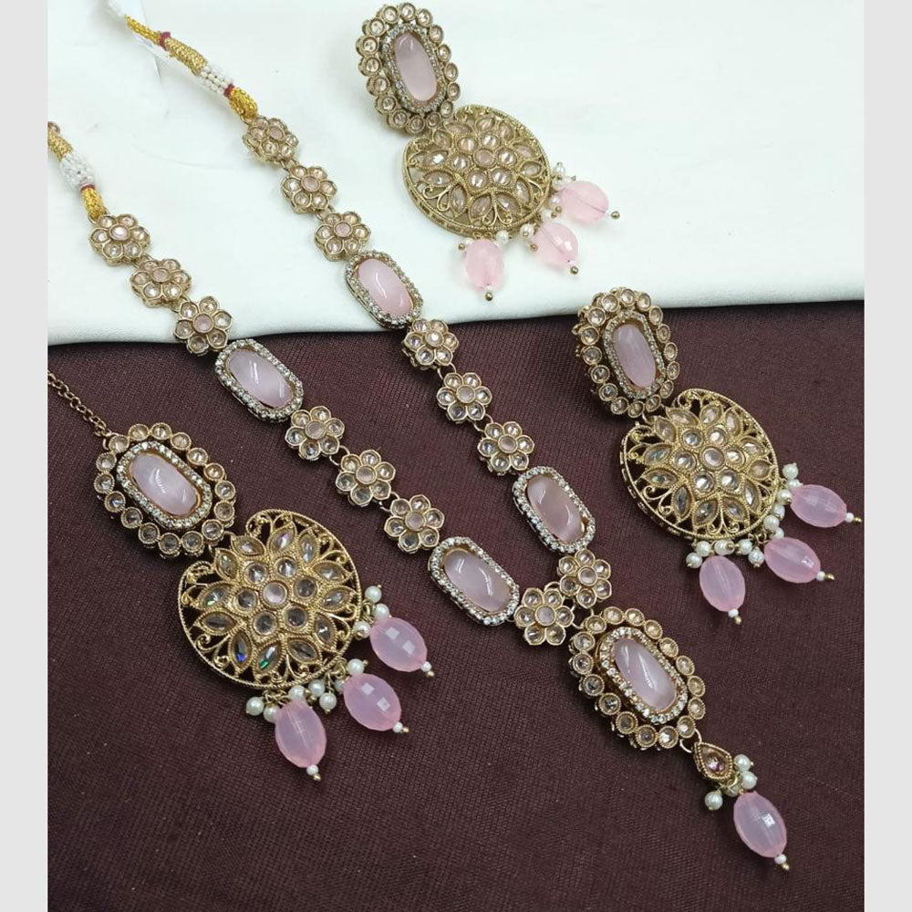 NAFJ Pota & Pearl Bead Necklace Set